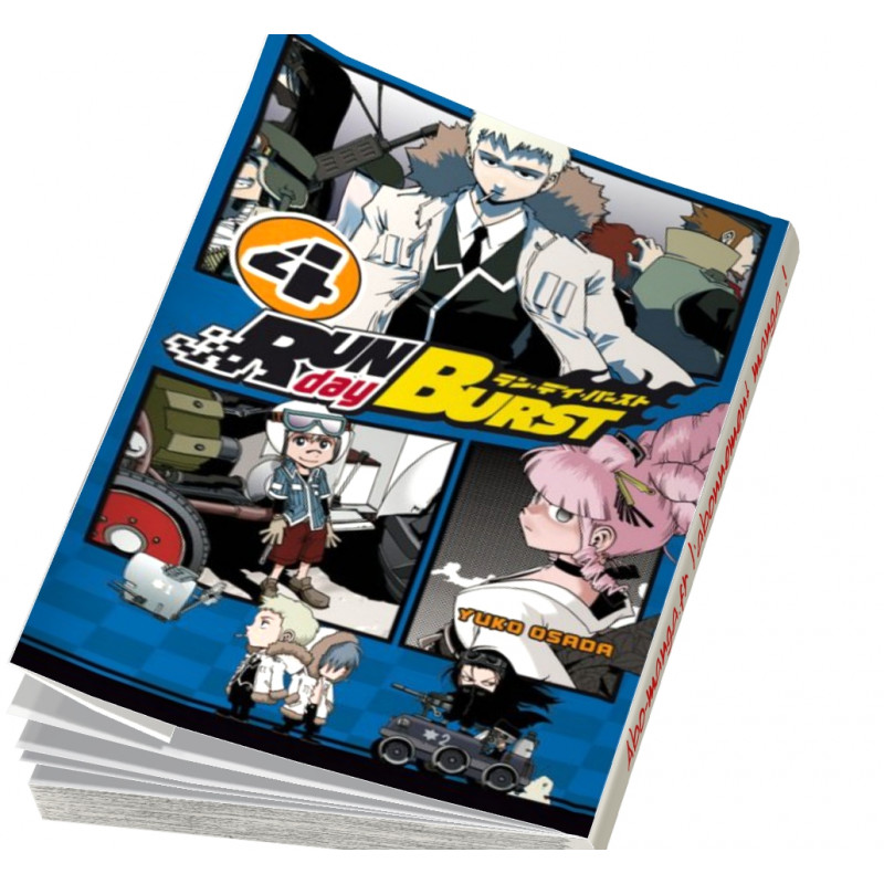 Run Day Burst T04 Recevez le manga tous les mois