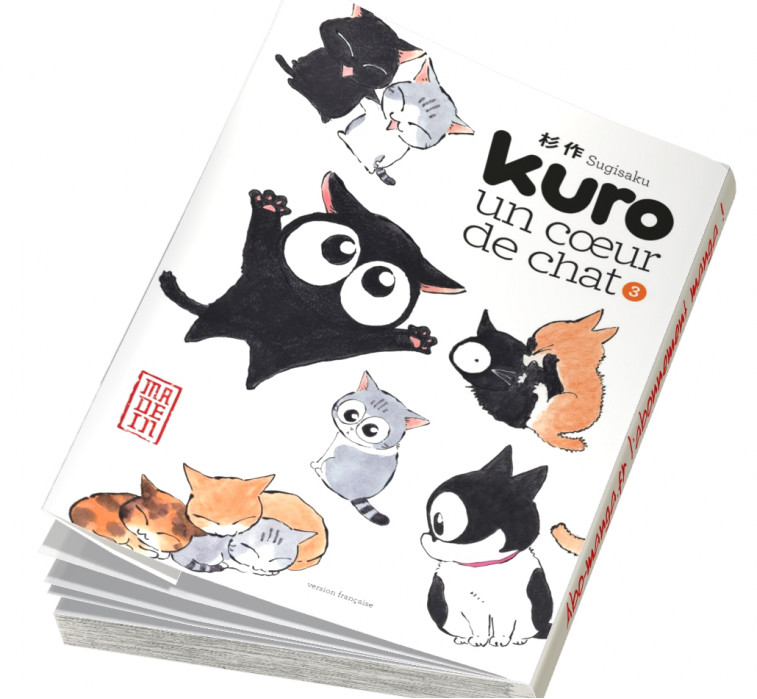  Abonnement Kuro, un coeur de chat tome 3