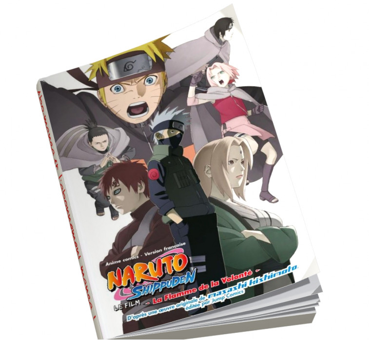 Naruto Shippuden La Flamme De La Volonté Naruto Shippuden - Anime Comics T03 Abonnez-vous sans engagement