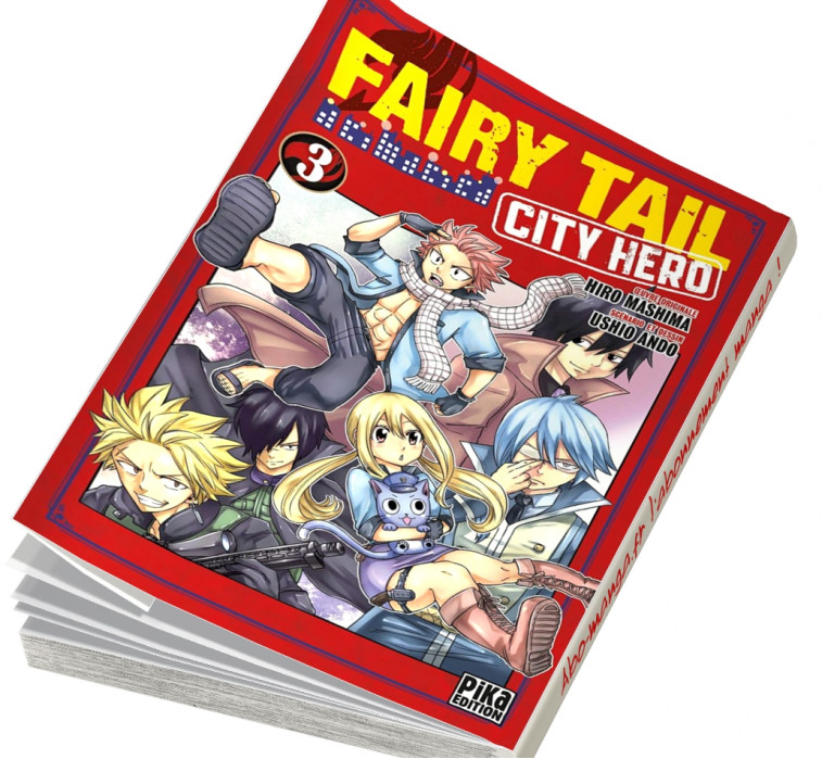  Abonnement Fairy Tail - City Hero tome 3