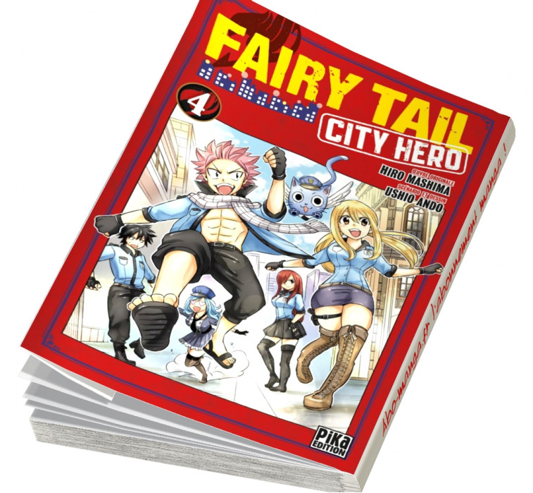  Abonnement Fairy Tail - City Hero tome 4