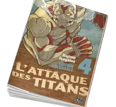 L'attaque des titans - Edition colossale L'attaque des titans - Edition colossale T04
