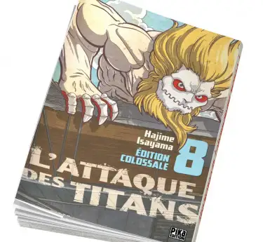 L'attaque des titans - Edition colossale L'attaque des titans - Edition colossale T08