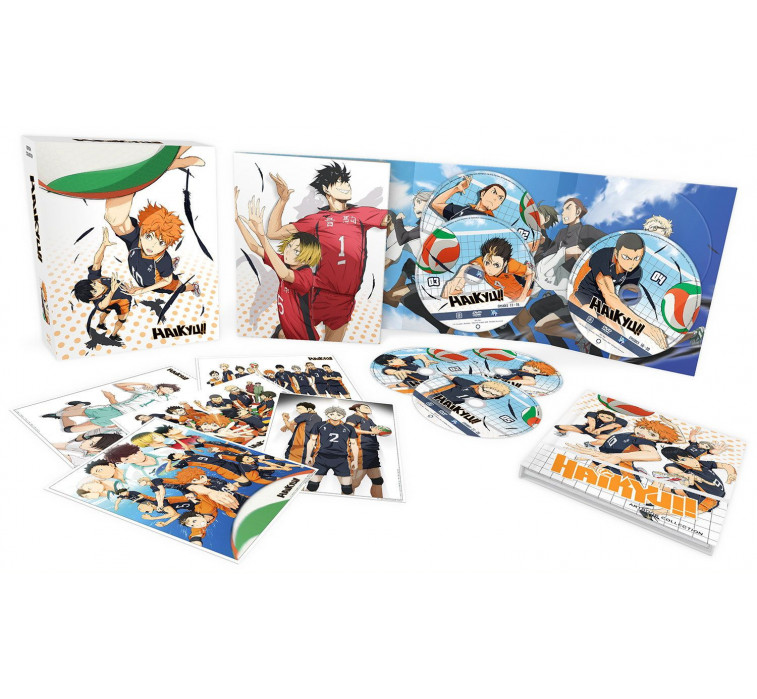 Haikyu saison 1 - Coffret Blu-ray + DVD Collector