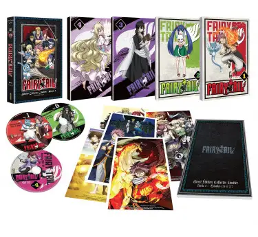 Fairy Tail - Coffret DVD collector Fairy Tail DVD Saisons 5 à 6 - Collector Limité - 102 Eps.