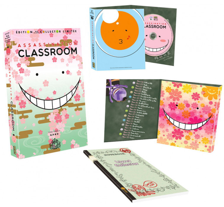 Assassination Classroom - Intégrale Collector Limitée - Coffret A4 Blu-ray + Artbook Assassination Classroom - Intégrale Collector Limitée - Coffret A4 Blu-ray + Artbook