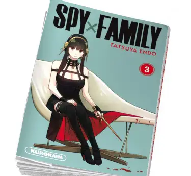 SPY x FAMILY Manga Spy Family tome 3