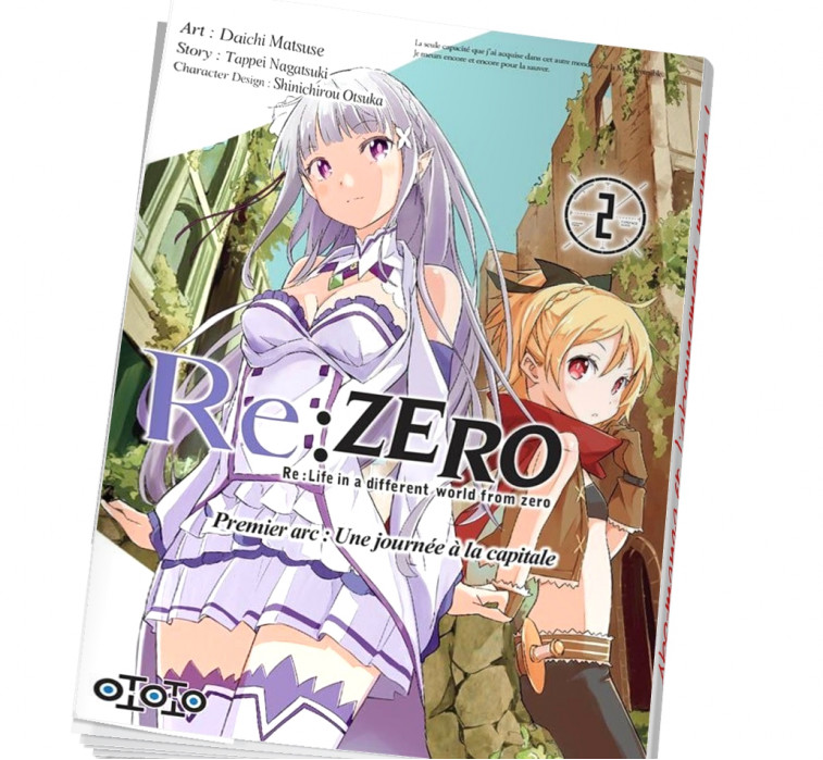  Abonnement Re:Zero - Re:Life in a different world from zero - tome 2