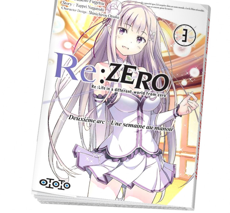  Abonnement Re:Zero - Re:Life in a different world from zero - tome 5