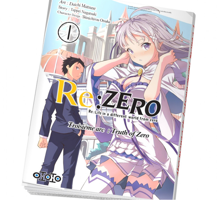  Abonnement Re:Zero - Re:Life in a different world from zero - tome 8