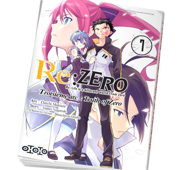  Abonnement Re:Zero - Re:Life in a different world from zero - tome 14