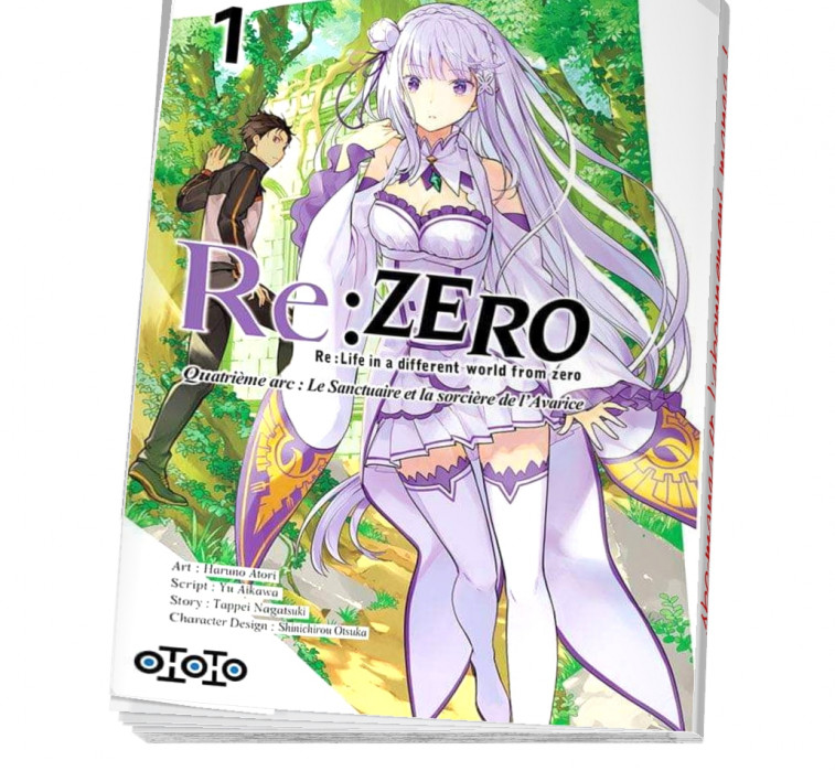  Abonnement Re:Zero - Re:Life in a different world from zero - tome 19