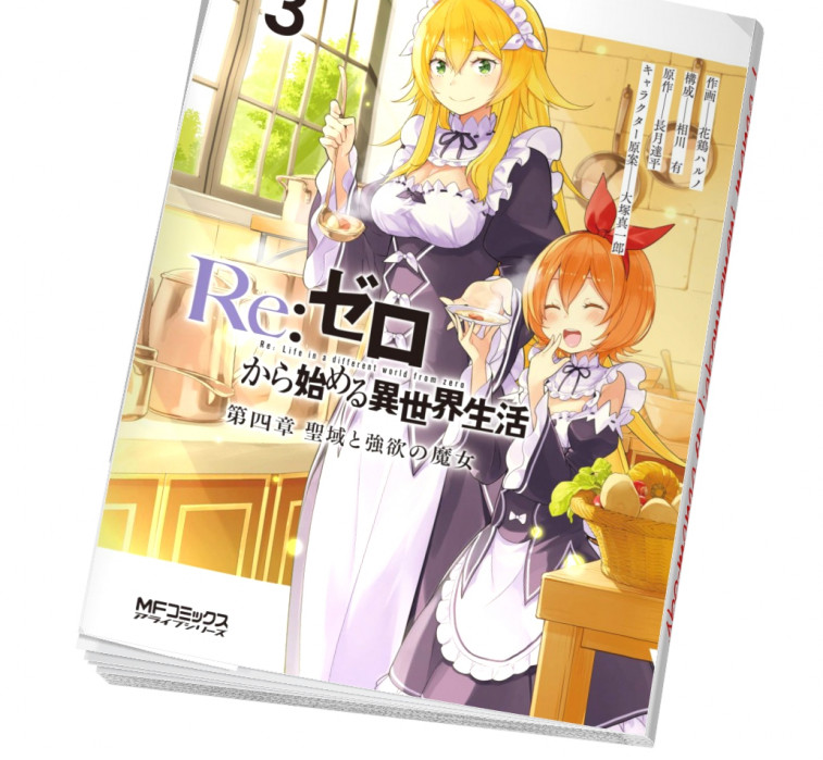  Abonnement Re:Zero - Re:Life in a different world from zero - tome 21