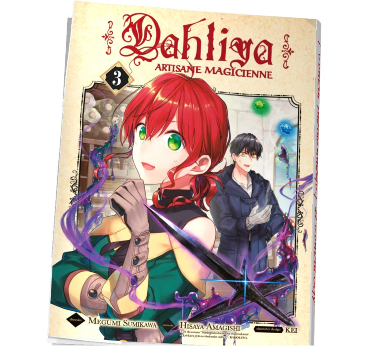 Dahliya, Artisane Magicienne Tome 3