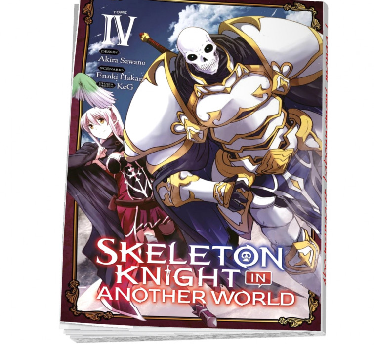 Skeleton knight in another world Tome 4 Abonnez-vous !