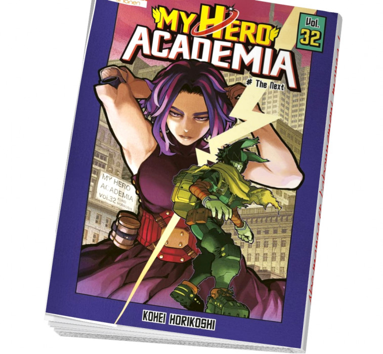 My Hero Academia Tome 32 Abonnez-vous !