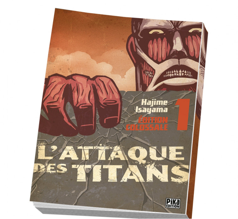 L'attaque des titans - Edition colossale Tome 1