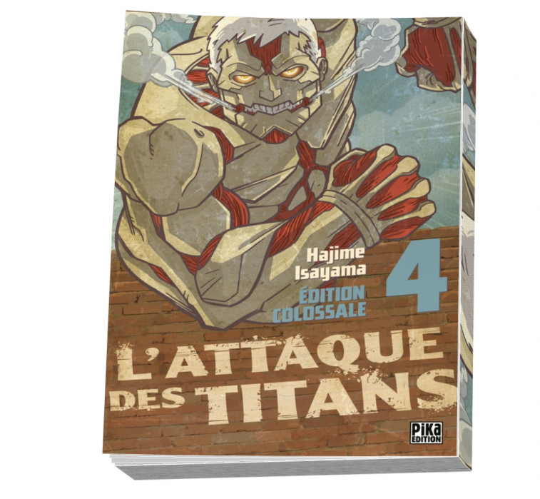 L'attaque des titans - Edition colossale Tome 4