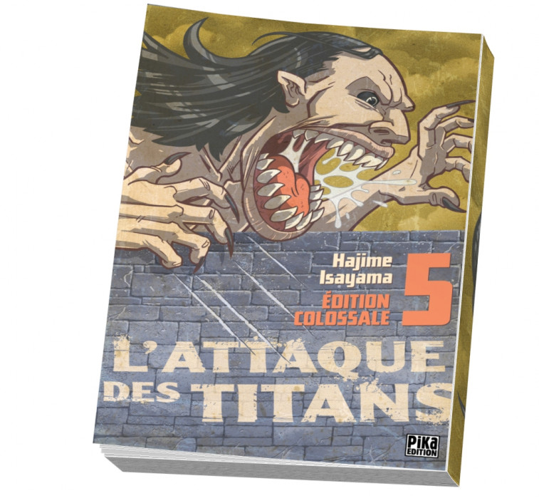 L'attaque des titans - Edition colossale Tome 5