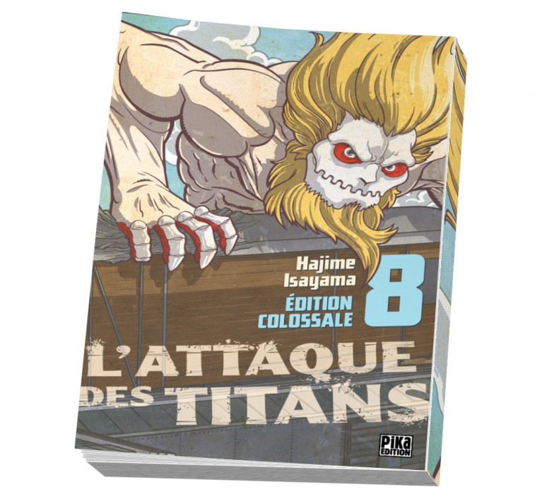 L'attaque des titans - Edition colossale Tome 8