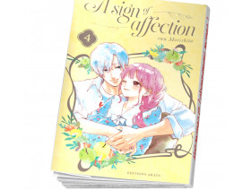 Couverture A sign of affection Tome 04