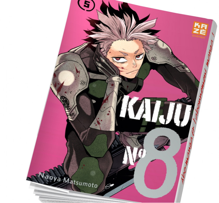 Kaiju N°8 Tome 5 abonnez-vous !