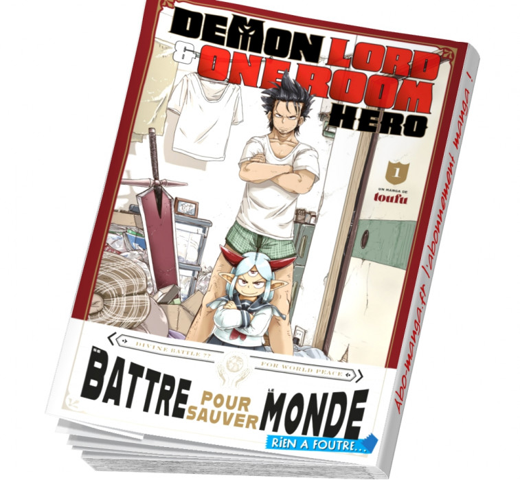 Couverture Demon Lord One Room Hero Tome 1 - Toufu - Meian