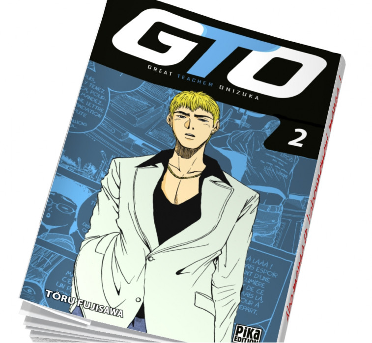 GTO Tome 2 abonnement manga dispo !