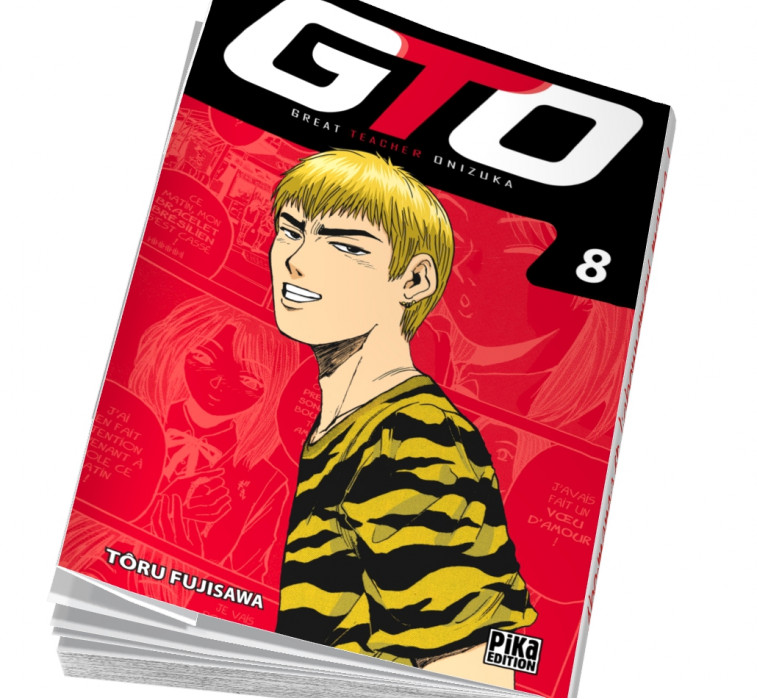 GTO Tome 8 abonnement manga