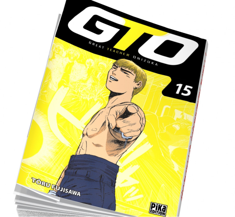 GTO Tome 15 en abonnement manga papier