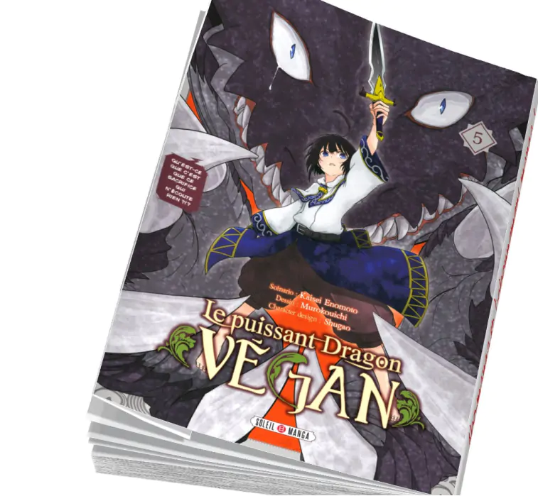 Le Puissant Dragon Vegan Tome 5 abonnement manga !