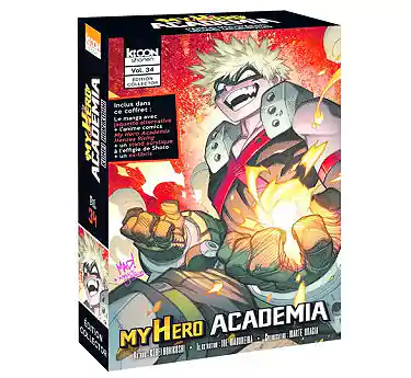 Mangas Collectors ! My Hero Academia Tome 34 Collector !