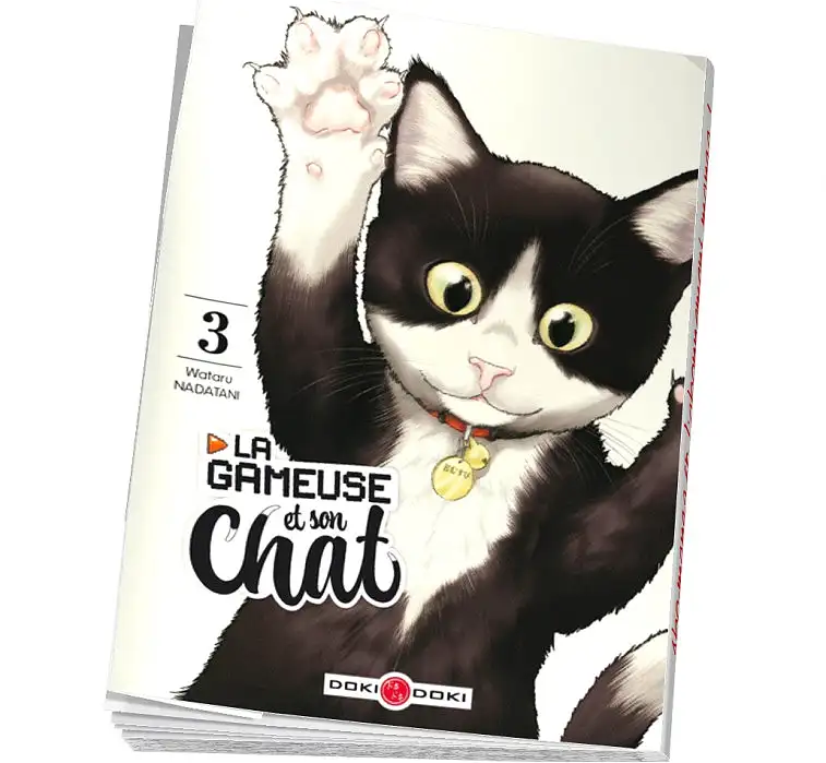 La gameuse et son chat Tome 3 Manga en abonnement
