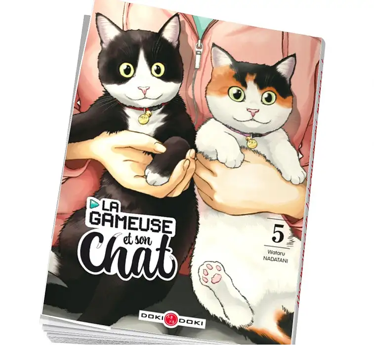 La gameuse et son chat Tome 5 en abonnement manga