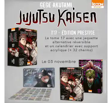 Mangas Collectors ! Jujutsu Kaisen 17 Edition Prestige collector