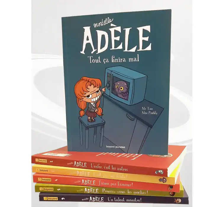 Box BD Mortelle Adèle 6 tomes