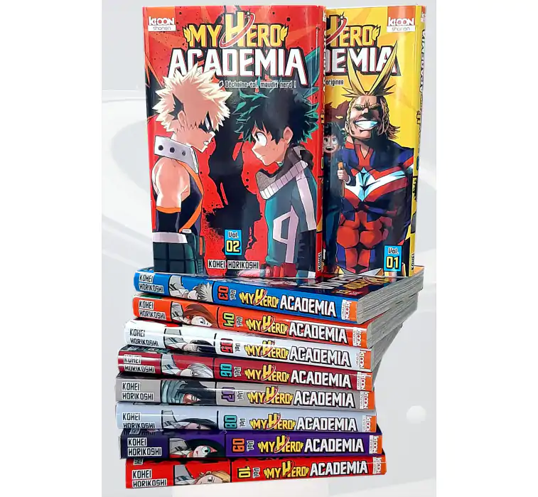 Box My Hero Academia 10 mangas