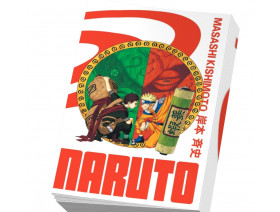 Couverture Naruto édition Hokage Volume 08 - Naruto édition Hokage grand format Kana