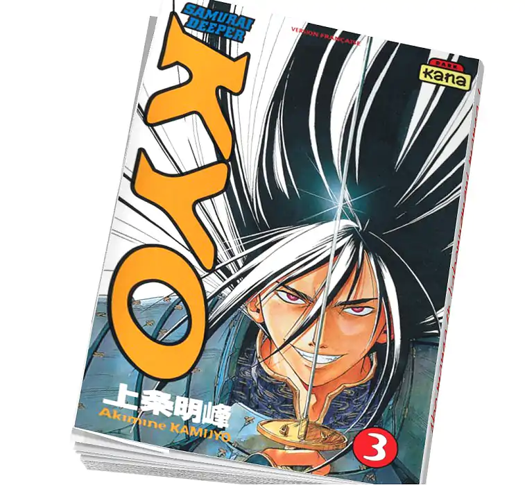 Abonnement Samouraï deeper Kyo Tome 3 en manga
