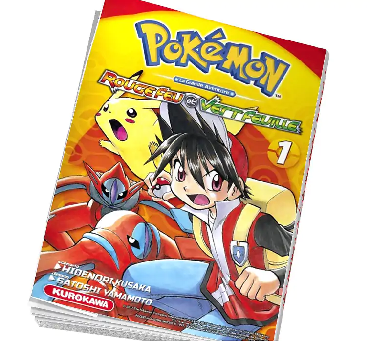 Abonnement Pokémon Rouge feu & Vert feuille Tome 1