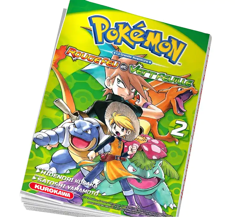 Pokémon Rouge feu & Vert feuille Tome 2