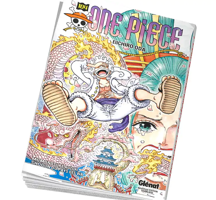 One Piece tome 104 disponible en achat ou abonnement manga !