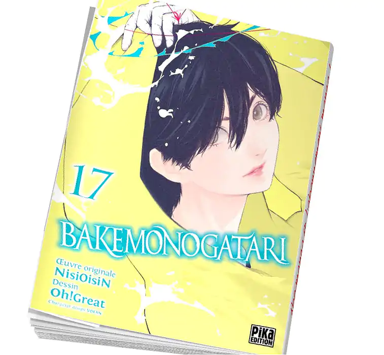 Bakemonogatari Tome 17 Abonnement manga dispo !