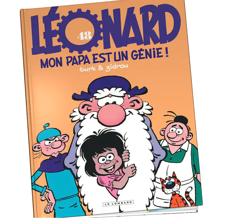 Abonnement BD Léonard tome 48 - Mon papa est un génie