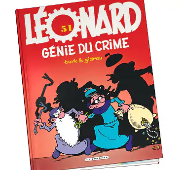 Léonard le génie BD Léonard Tome 51 - Génie du crime