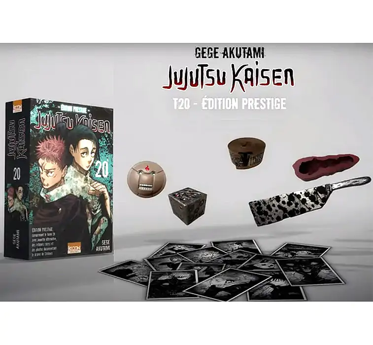 Coffret Jujutsu Kaisen 20 Edition Prestige