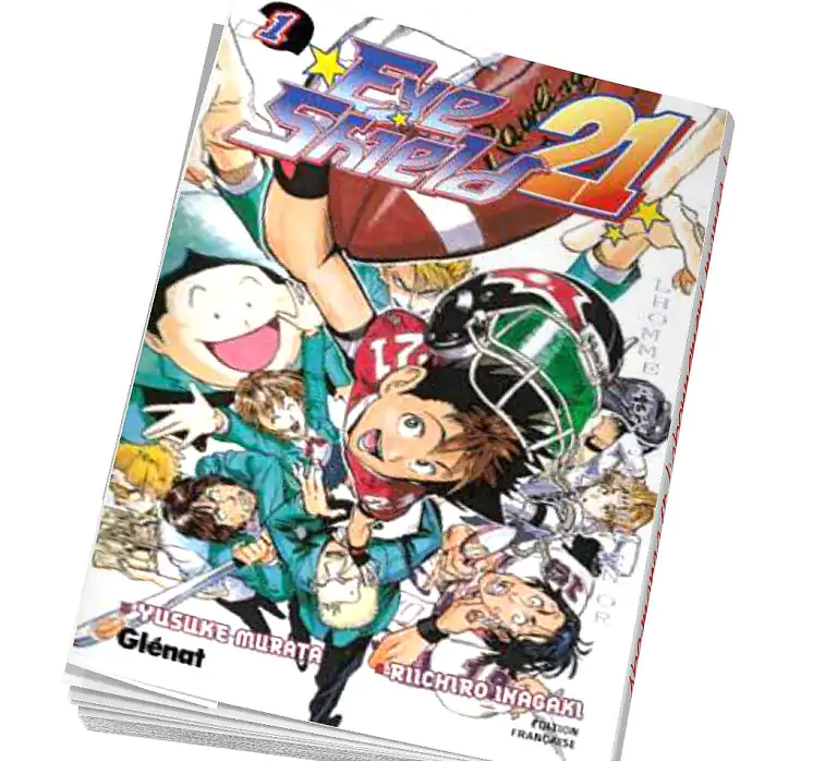 Eyeshield 21 Tome 1 box manga en abonnement