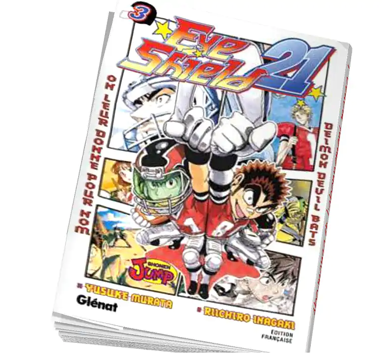 Eyeshield 21 Tome 3 abonnement enfant manga