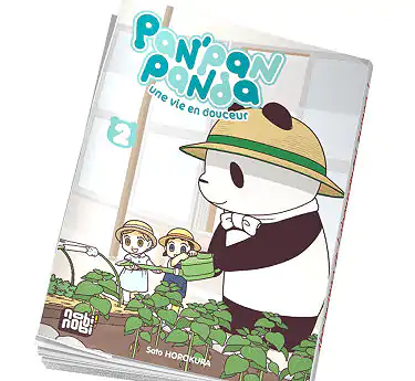 Pan'Pan Panda - Une vie en douceur Pan'Pan Panda tome 2 manga enfant