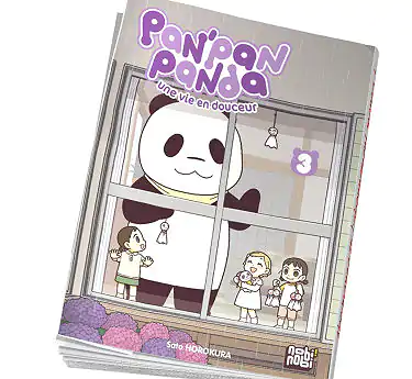 Pan'Pan Panda - Une vie en douceur Pan'Pan Panda Tome 3 manga enfant